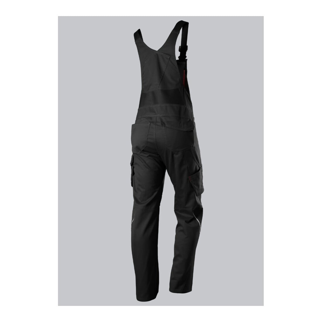 BP® Latzhose mit Kniepolstertaschen, schwarz