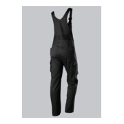 BP® Latzhose mit Kniepolstertaschen, schwarz-4
