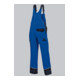 BP® Latzhose mit verdeckten Knöpfen und Kniepolstertaschen, königsblau/schwarz-3