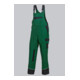 BP® Latzhose mit verdeckten Knöpfen und Kniepolstertaschen, mittelgrün/schwarz-1