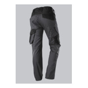 BP® Leichte Arbeitshose mit Kniepolstertaschen, anthrazit/schwarz-3