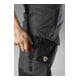 BP® Leichte Arbeitshose mit Kniepolstertaschen, anthrazit/schwarz-4