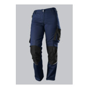 BP® Leichte Arbeitshose mit Kniepolstertaschen für Damen, nachtblau/schwarz