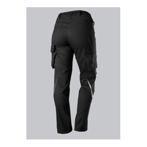 BP® Leichte Arbeitshose mit Kniepolstertaschen für Damen, schwarz