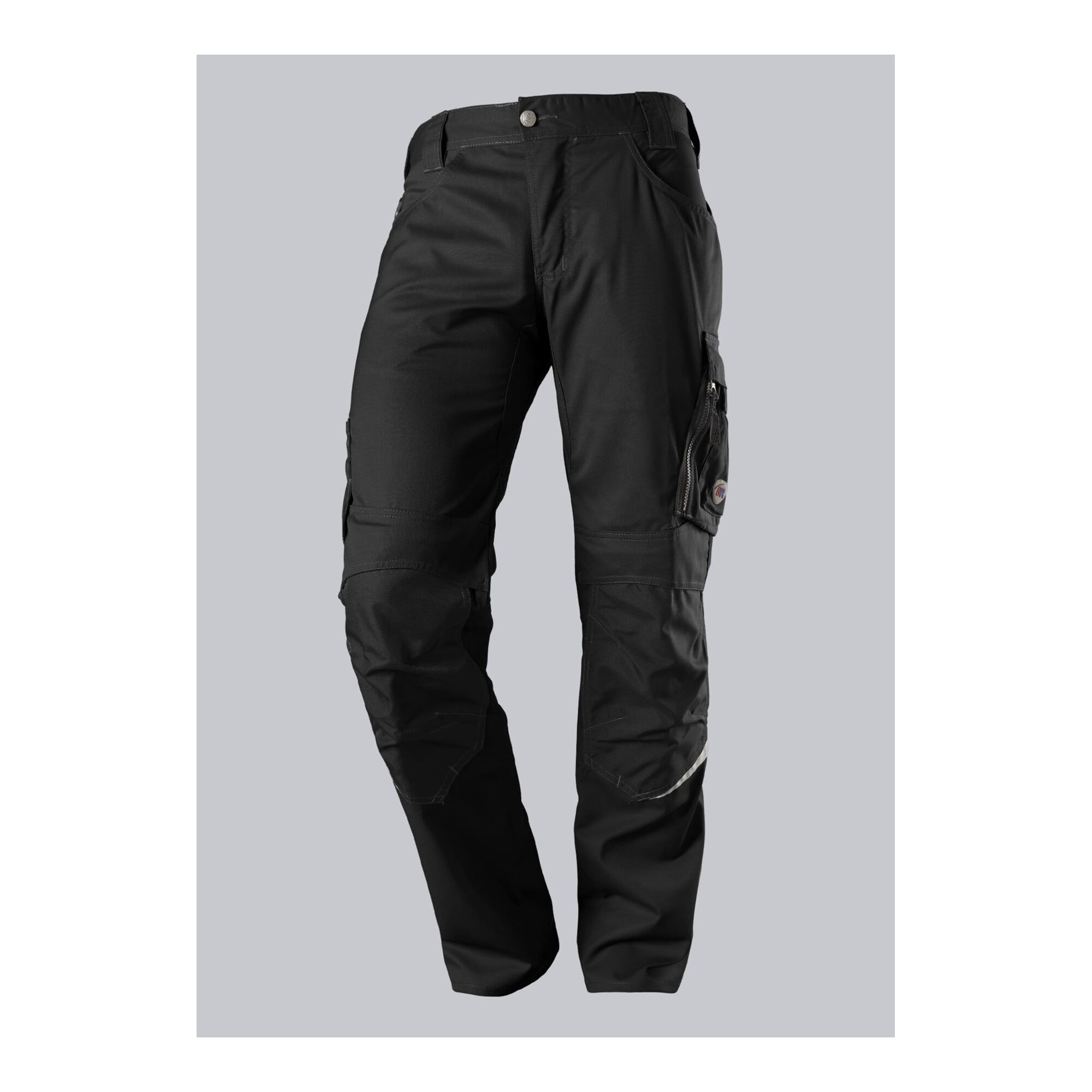 BP Leichte Arbeitshose mit Kniepolstertaschen, schwarz, Gr. 56, Länge n