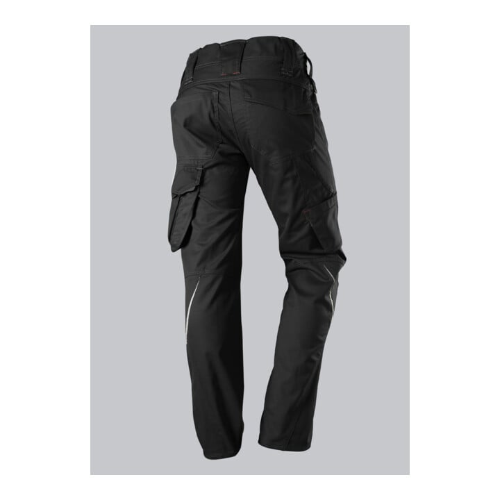 BP® Leichte Arbeitshose mit Kniepolstertaschen, schwarz, Gr. 58, Länge n
