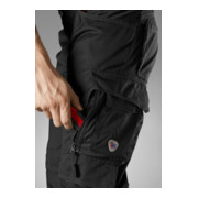 BP® Leichte Arbeitshose mit Kniepolstertaschen, schwarz-4