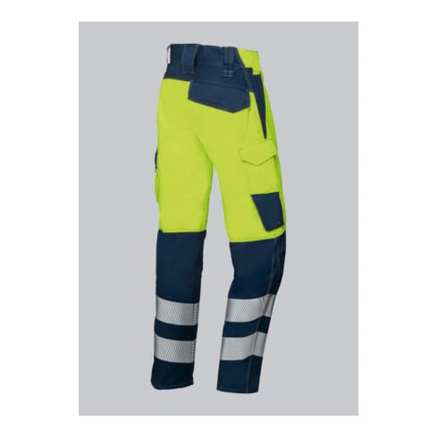 BP® Leichte Warnschutz-Multinorm-Hose APC1, warngelb/nachtblau