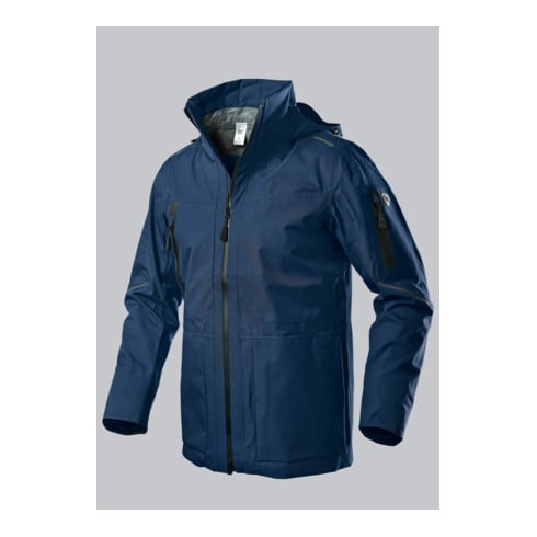 BP® Leichte Wetterschutz-Arbeitsjacke, nachtblau, Länge n