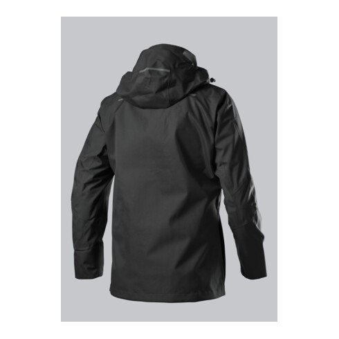 BP® Leichte Wetterschutz-Arbeitsjacke, schwarz, Länge n
