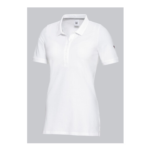 BP® Poloshirt für Damen, weiß