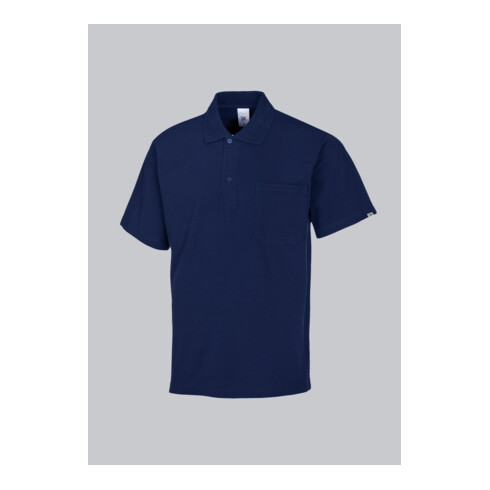 BP® Poloshirt für Sie & Ihn, nachtblau, mit Brusttasche