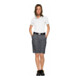 BP® Shorts mit verdeckten Knöpfen und Reflexelementen, dunkelgrau, Länge n-4
