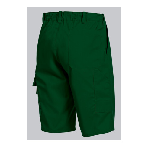 BP® Shorts mit verdeckten Knöpfen und Reflexelementen, mittelgrün, Länge n