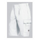 BP® Shorts mit verdeckten Knöpfen und Reflexelementen, weiß, Länge n-1