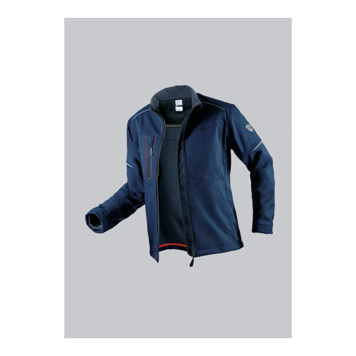 BP® Softshell-Arbeitsjacke, nachtblau, Gr. M
