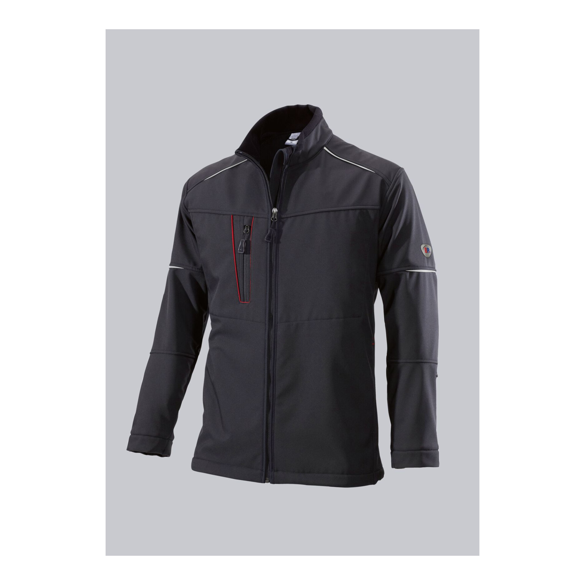 BP Softshell-Arbeitsjacke, schwarz, Gr. M