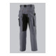 BP® Strapazierfähige Arbeitshose mit Kniepolstertaschen, dunkelgrau/schwarz-3