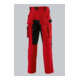 BP® Strapazierfähige Arbeitshose mit Kniepolstertaschen, rot/schwarz-3