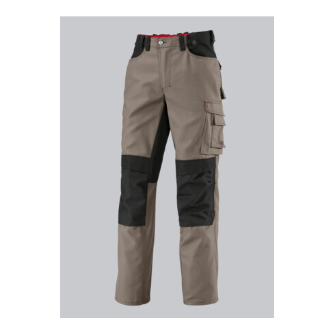BP® Strapazierfähige Arbeitshose mit Kniepolstertaschen, walnuss/schwarz