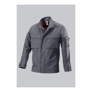 BP® Strapazierfähige Arbeitsjacke, dunkelgrau/schwarz, Gr. 44/46, Länge n
