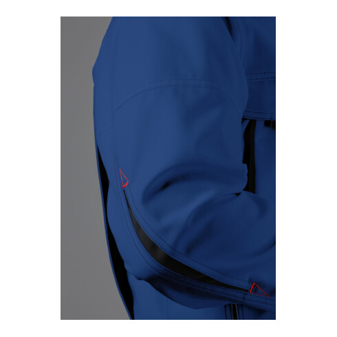 BP® Strapazierfähige Arbeitsjacke, königsblau/schwarz, Gr. 52/54, Länge n