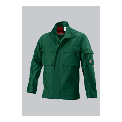 BP® Strapazierfähige Arbeitsjacke, mittelgrün/schwarz
