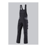 BP® Strapazierfähige Latzhose, schwarz/dunkelgrau