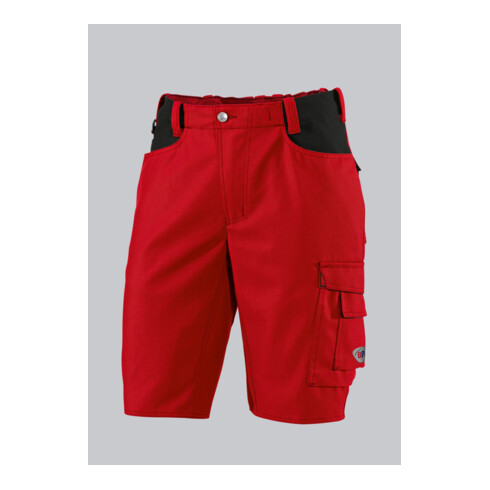 BP® Strapazierfähige Shorts, rot/schwarz, Länge n