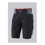 BP® Strapazierfähige Shorts, schwarz/dunkelgrau, Länge n