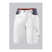 BP® Strapazierfähige Shorts, weiß/dunkelgrau, Länge n