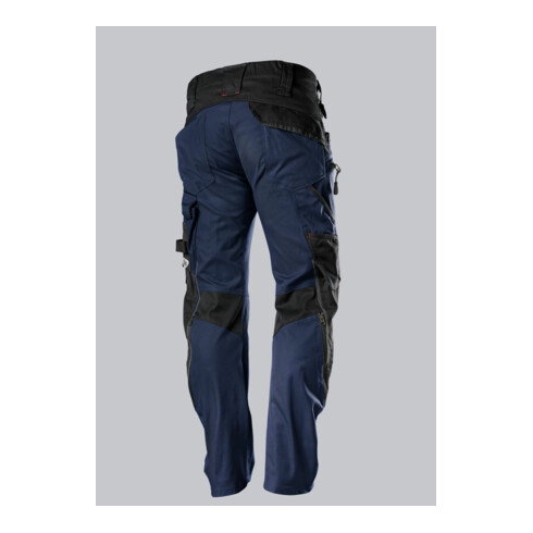 BP® Stretch-Arbeitshose mit Kniepolstertaschen, nachtblau/schwarz