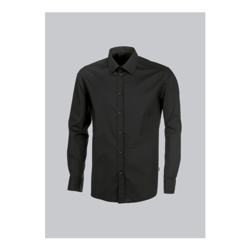BP® STRETCH-Herrenhemd, schwarz