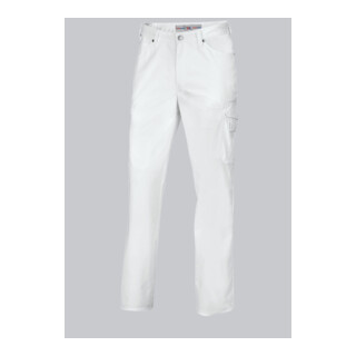 BP® STRETCH-Herrenjeans, weiß, Gr. 46, Länge l