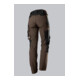 BP® Superstretch-Arbeitshose mit Kniepolstertaschen für Damen, braun/schwarz-3