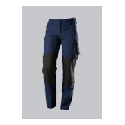 BP® Superstretch-Arbeitshose mit Kniepolstertaschen für Damen, nachtblau/schwarz