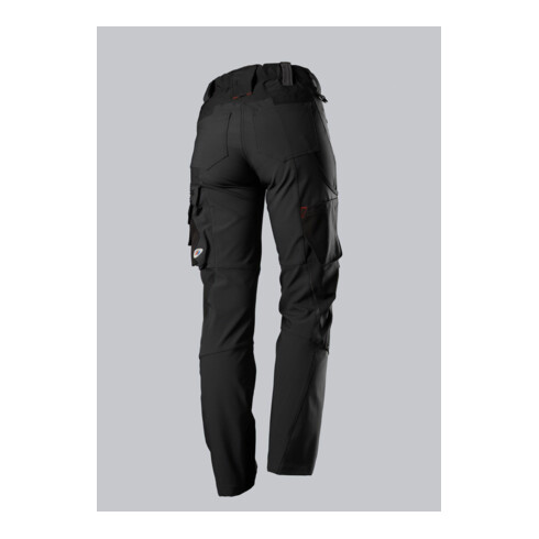 BP® Superstretch-Arbeitshose mit Kniepolstertaschen für Damen, schwarz