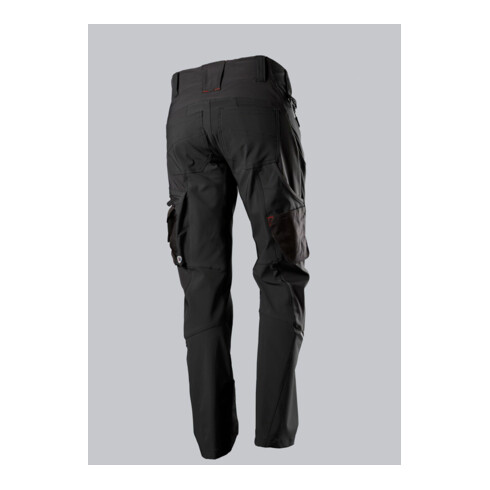 BP® Superstretch-Arbeitshose mit Kniepolstertaschen, schwarz