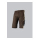 BP® Superstretch-Shorts, braun/schwarz, Länge n-1