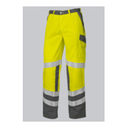 BP® Warnschutz-Hose mit Knietaschen, warngelb/dunkelgrau