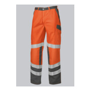 BP® Warnschutz-Hose mit Knietaschen, warnorange/dunkelgrau