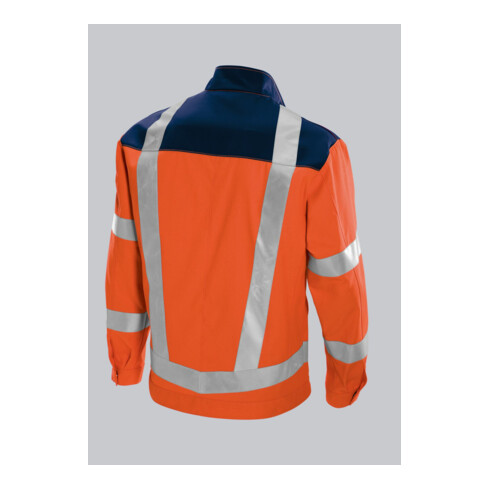 BP® Warnschutz-Jacke, warnorange/dunkelblau