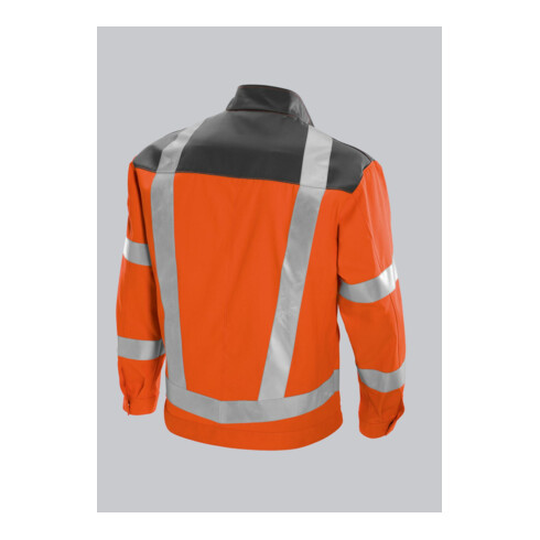 BP® Warnschutz-Jacke, warnorange/dunkelgrau