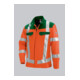 BP® Warnschutz-Jacke, warnorange/grün, Länge n-1