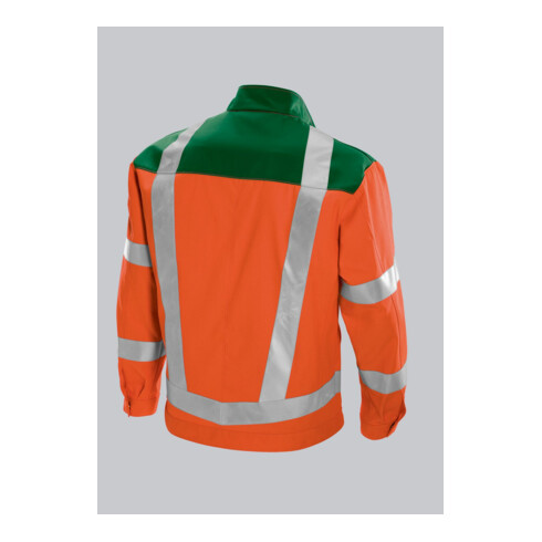 BP® Warnschutz-Jacke, warnorange/grün, Länge n