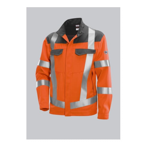 BP® Warnschutz-Multinorm-Jacke APC1, warnorange/dunkelgrau