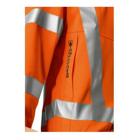 BP® Warnschutz-Multinorm-Jacke APC1, warnorange/dunkelgrau