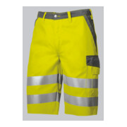 BP® Warnschutz-Shorts, warngelb/dunkelgrau, Länge n