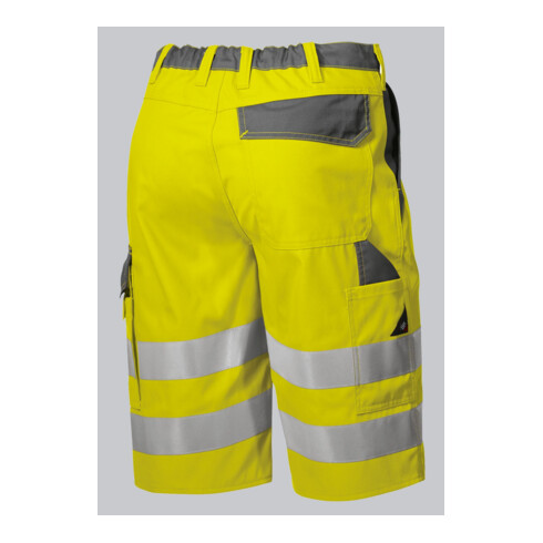 BP® Warnschutz-Shorts, warngelb/dunkelgrau, Länge n