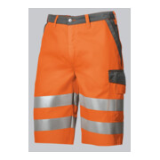 BP® Warnschutz-Shorts, warnorange/dunkelgrau, Länge n